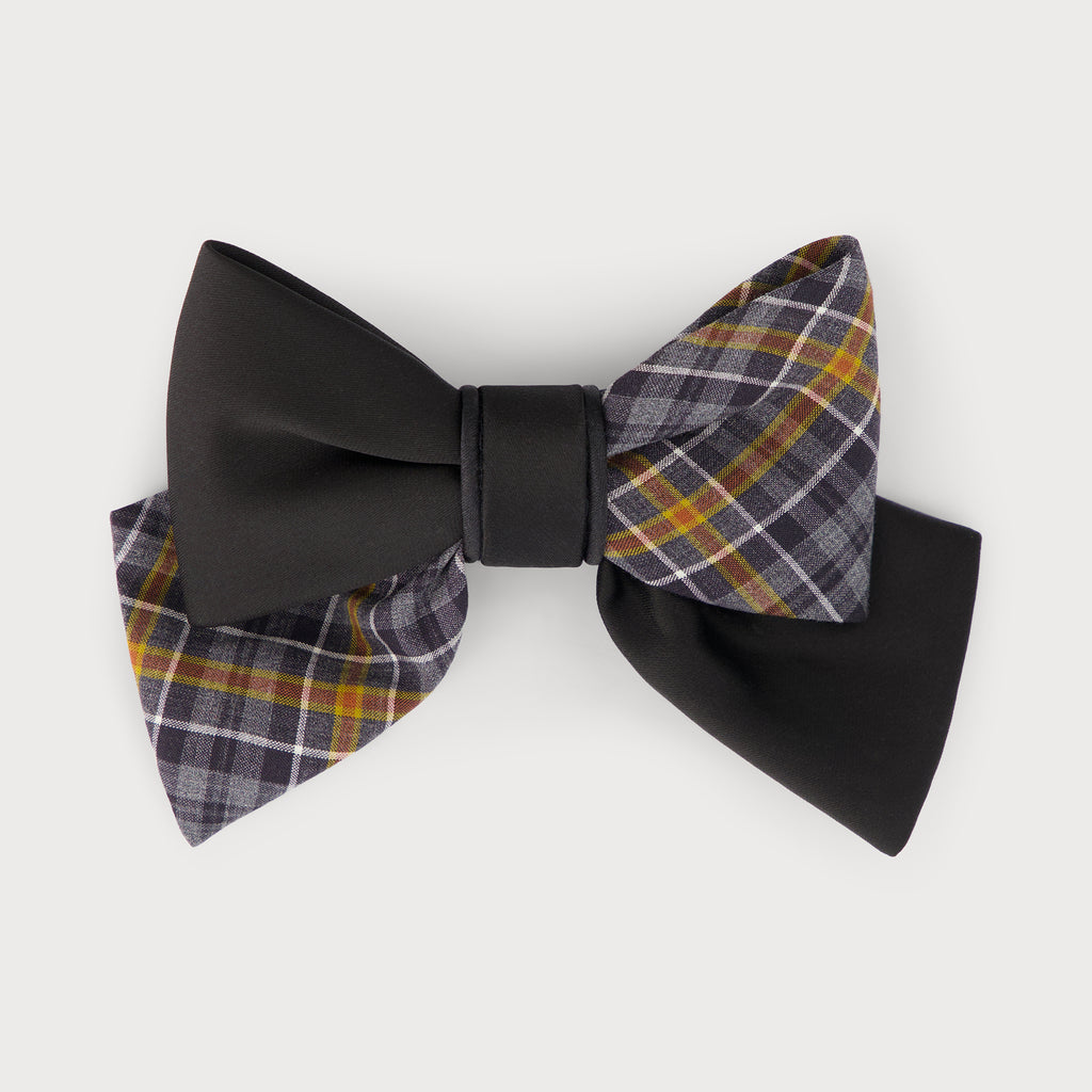 Barrette noeud à cheveux made in france finitions luxe pour coiffure chic