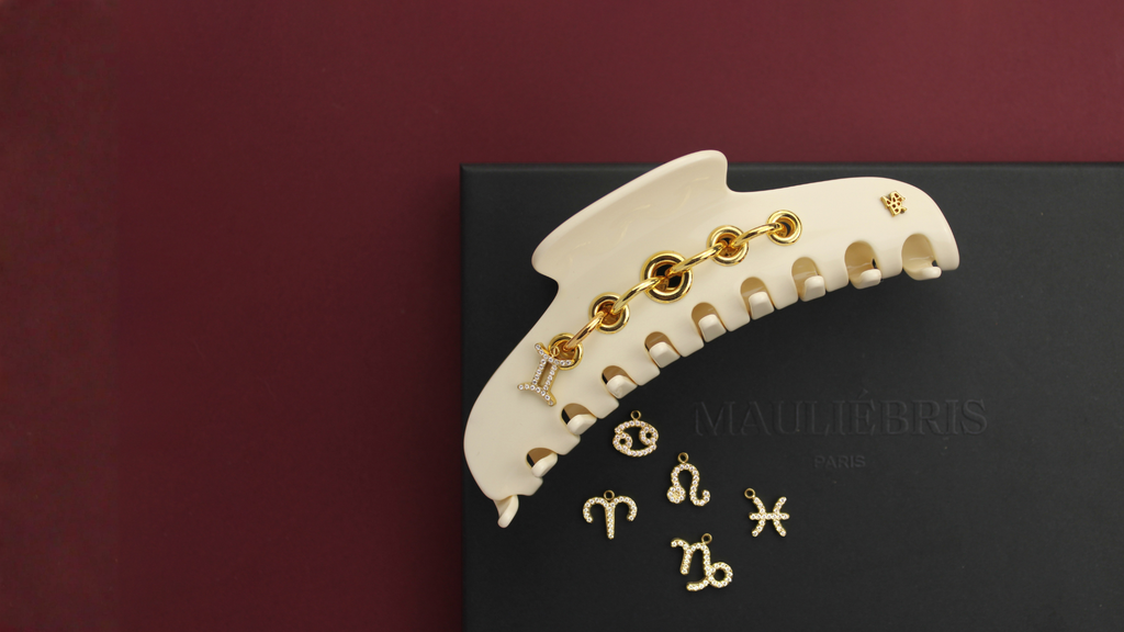 Coffret de Noël avec une pince à cheveux personnalisée Mauliiébris Paris