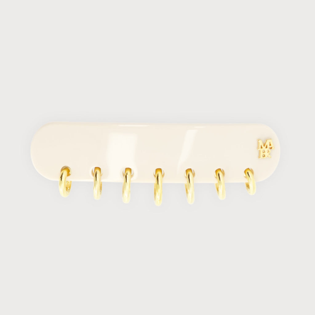 barrette accessoire cheveux luxe nude pink 