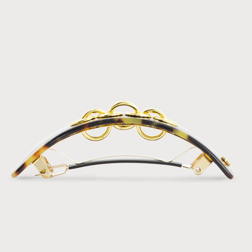 barrette_large_Eyelets_accessoire_cheveux_luxe ecailles profil