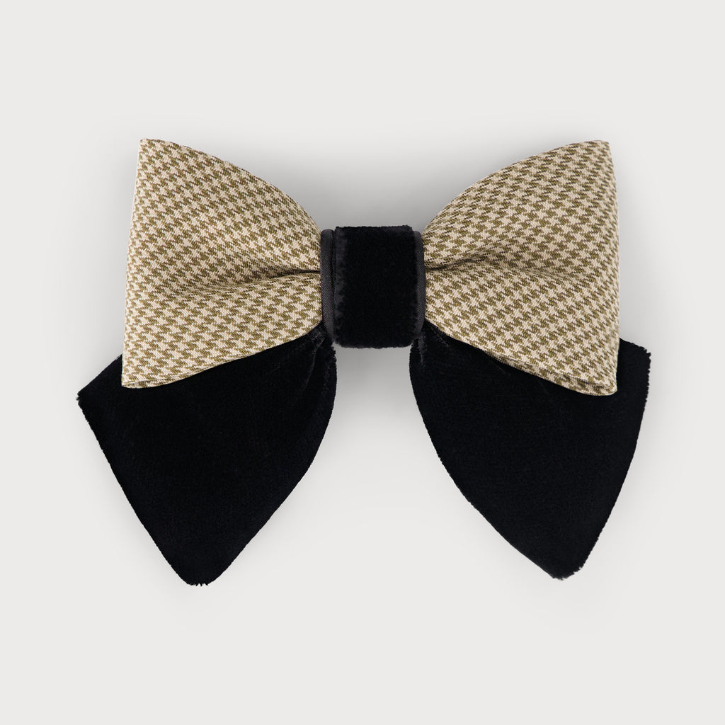 barrette noeud à cheveux finitions haute couture made in france 