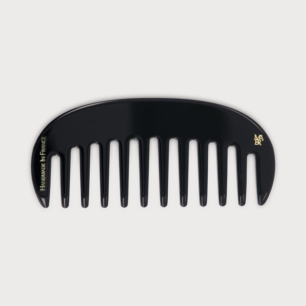 peigne cheveux luxe en acétate démêlant made in france