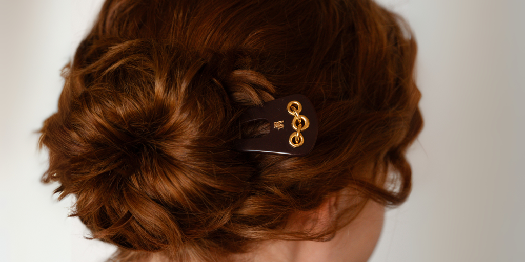 pic chignon accessoire cheveux chic