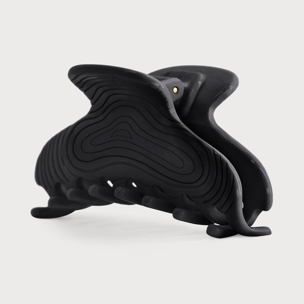 pince  cheveux accessoire luxe noir wave made in france