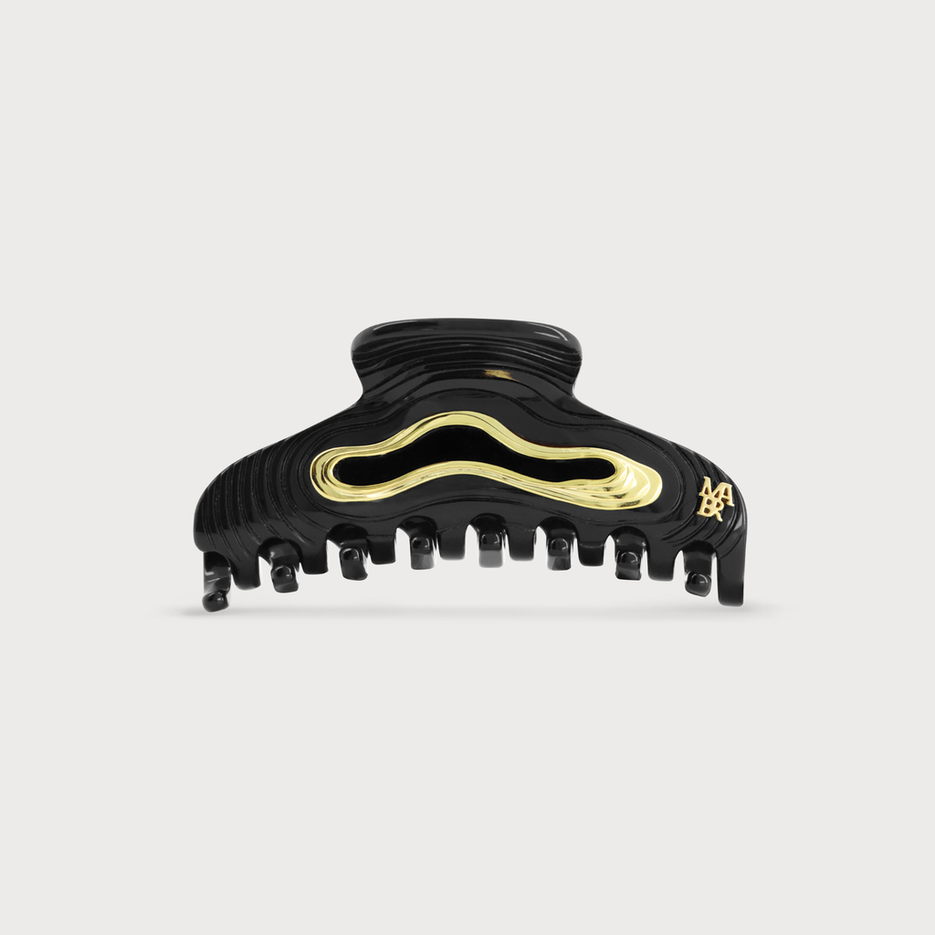 pince cheveux wave accessoire luxe noir
