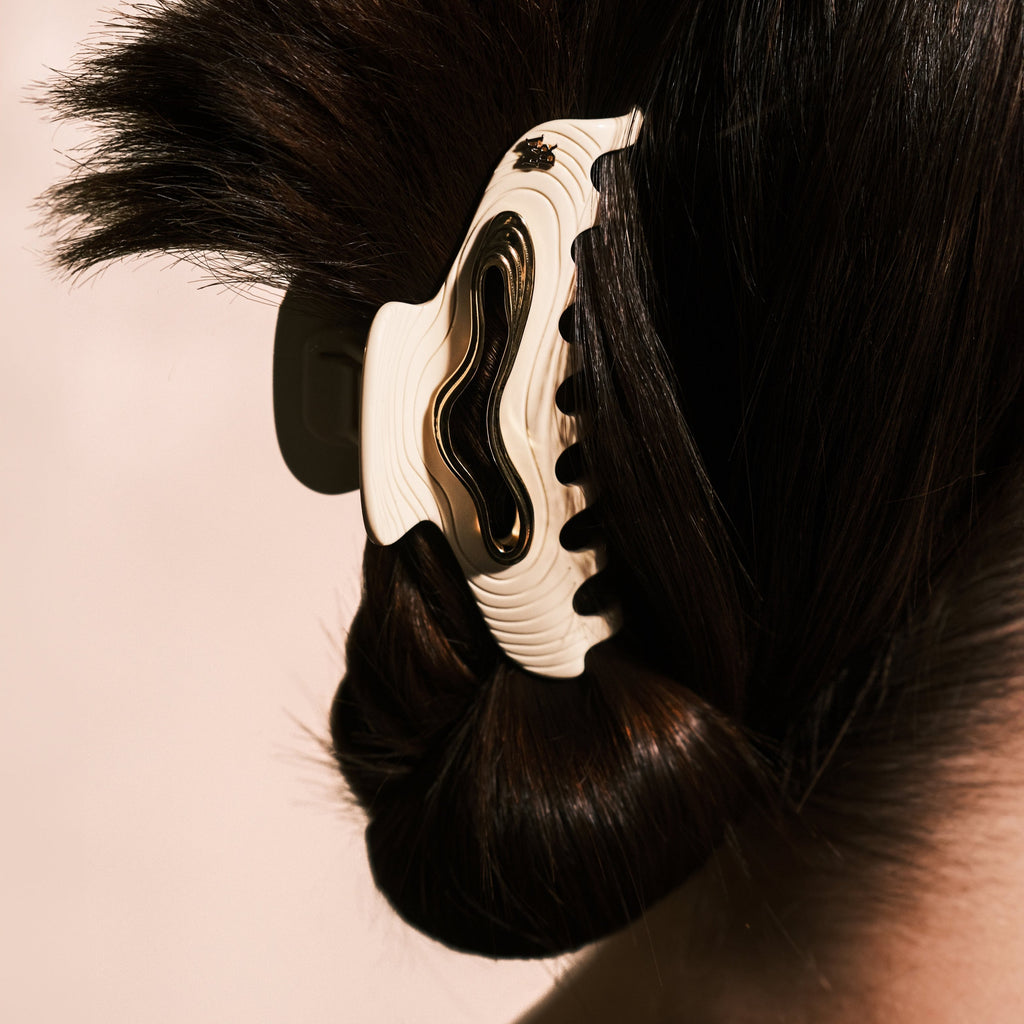 pince wave accessoire cheveux chic mannequin